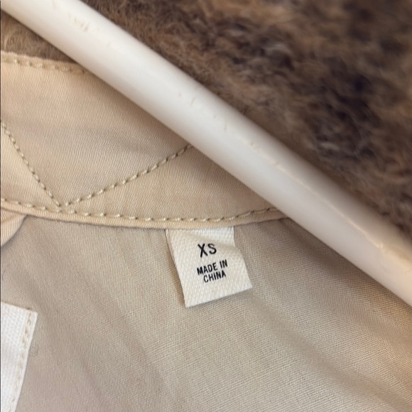 GANNI Plaid Wool Jacket - Red and Beige - Picture 3 of 5